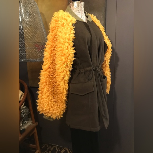 Dolly & Molly Street Wear Utility Coat 3/4 length Size Medium - Picture 10 of 12